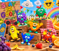 Goofy Fruit Magnets