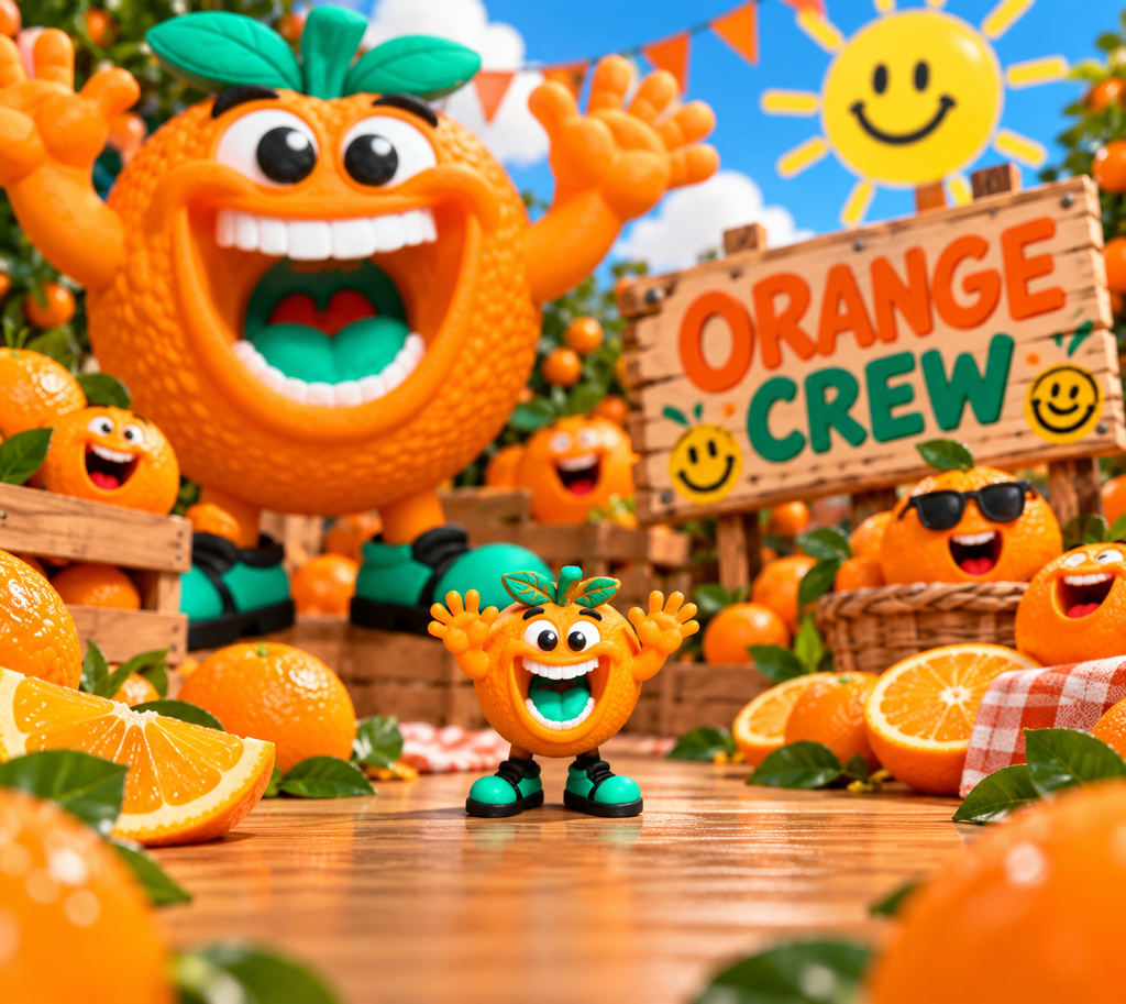 Goofy Fruit Magnets